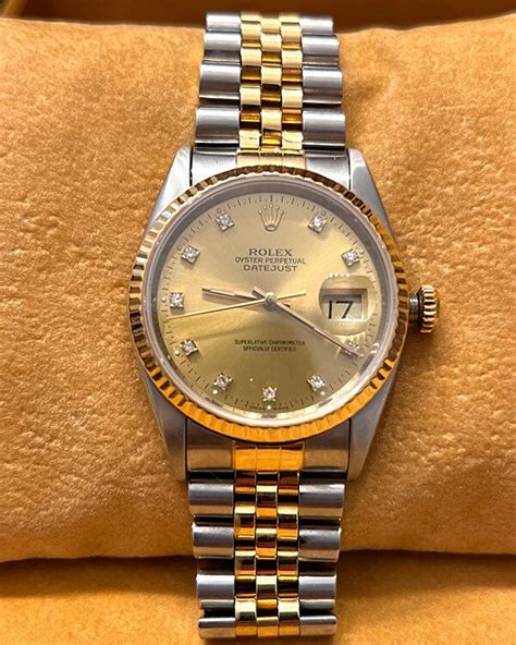 rolex usato 126233|Rolex Datejust 36 watch: Oystersteel and yellow gold.